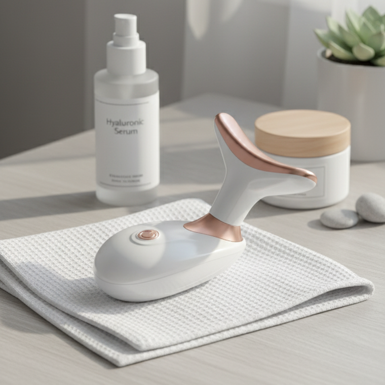 GlowSculpt™ - Masajeador cuello y papada